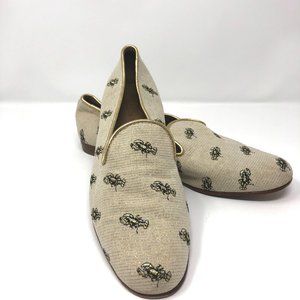 COACH Utopia Lobster Embroidered Loafers Size 8